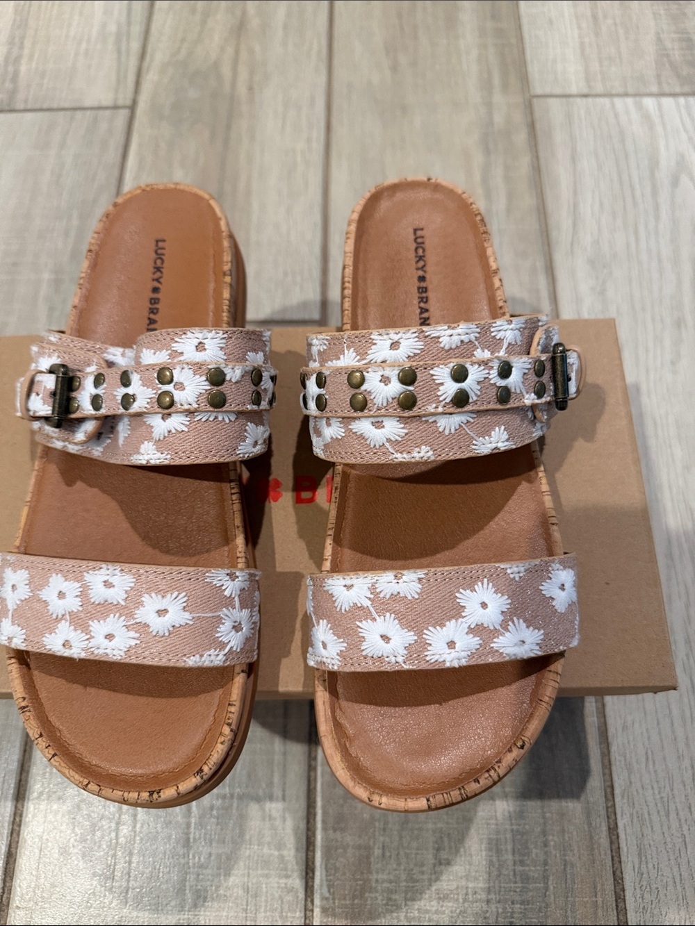 Lucky Brand Dineesa Footbed Slides